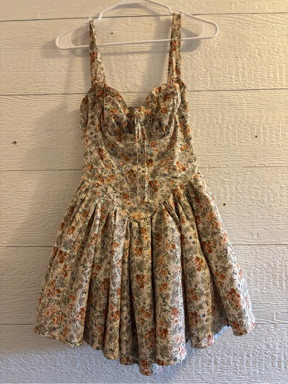 Cottagecore Core Mini Floral Dress